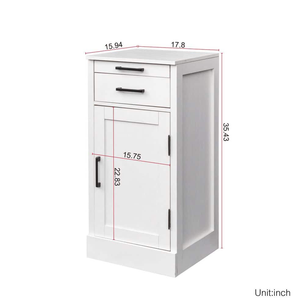  White Color Modular Wine Bar Cabinet Buffet Cabinet