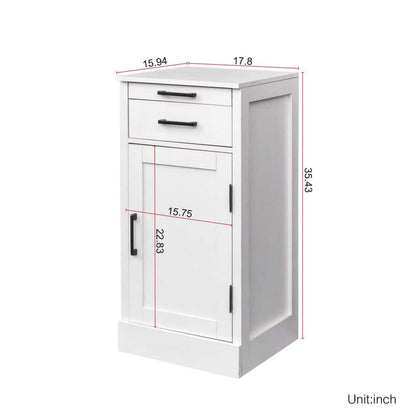 White Color Modular Wine Bar Cabinet Buffet Cabinet