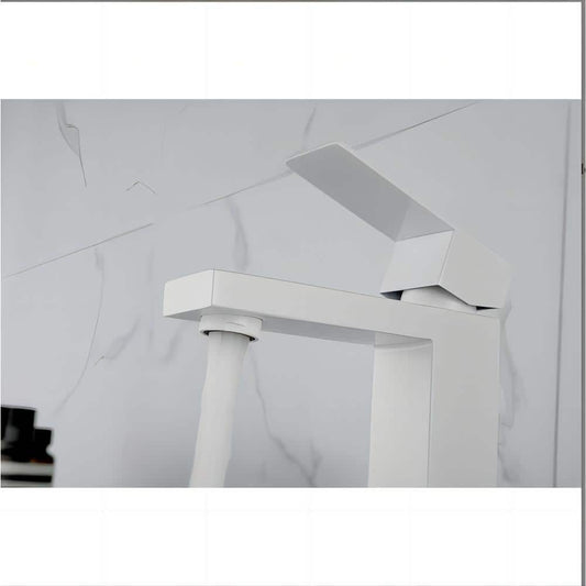  Single Handle Bathroom Sink Faucet, Vanity Faucet For Bathroom Sink, With Pop Up Drain Stopper And Water Supply Hoses